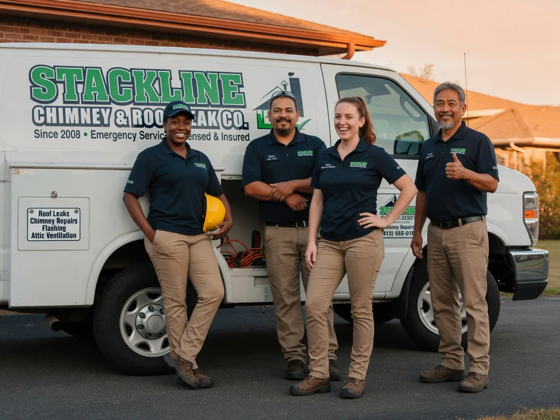 Chimney flashing repair company in Pinesdale, MT
